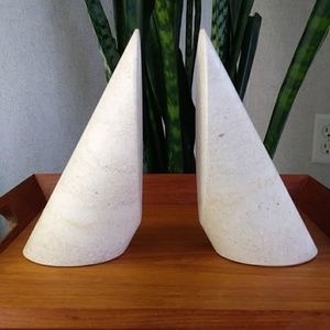 Architectural Marble Bookends (Pair)